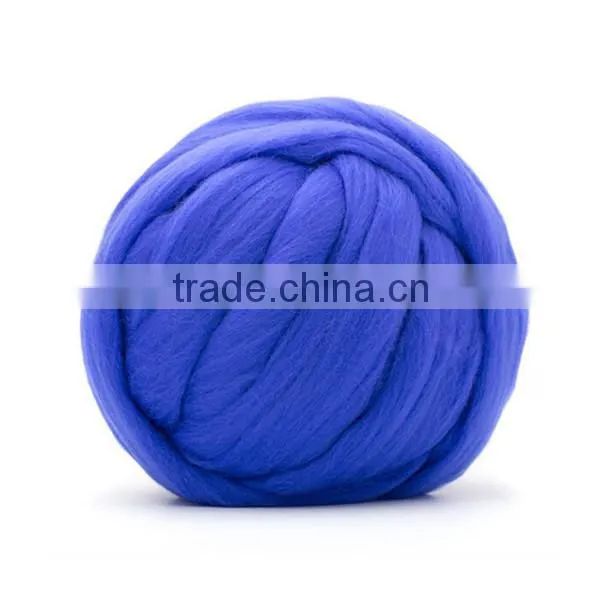 Hot Selling 100% Merino Wool Tops Dyed Wool photo-3