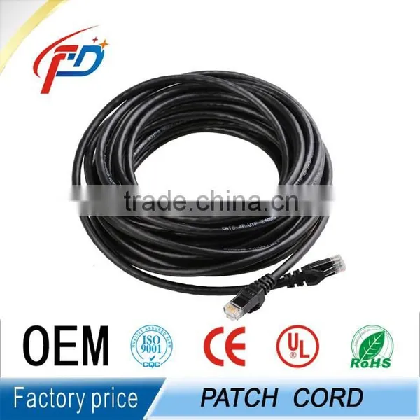 Quality Guarantee CCA Factory Price 10m Cat6 Utp Patch Cord photo-3