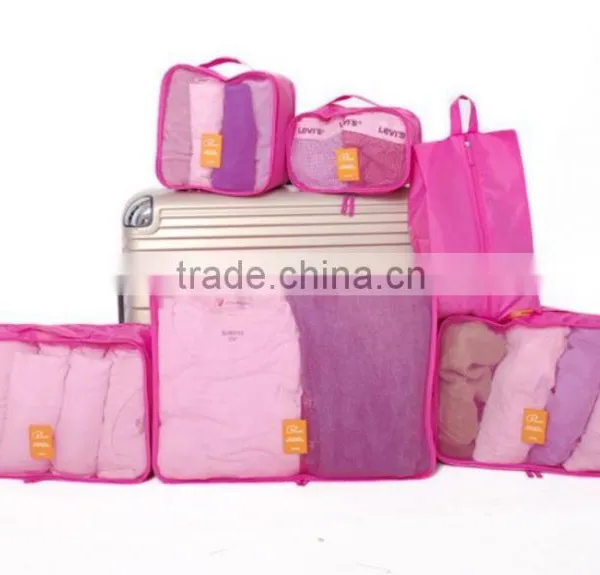 Hot Selling 6 Pcs Luggage Organizer Travel Storage Bags photo-4