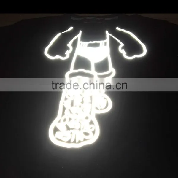 Reflective Heat Transfer Logo For T-shirt photo-2
