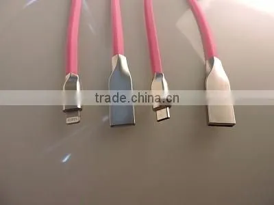 Phone Charge Accessories Cable China Manufacture Made Colorful Iron Micro -usb Port Great Product NEW Item