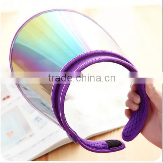 Adults Men Women Unisex UV 100% Protection Sun Visor Hat / Visor Cap UV photo-4