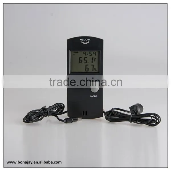 Memory Function Waterproof Sensor Outdoor Thermometer & Hygrometer photo-2