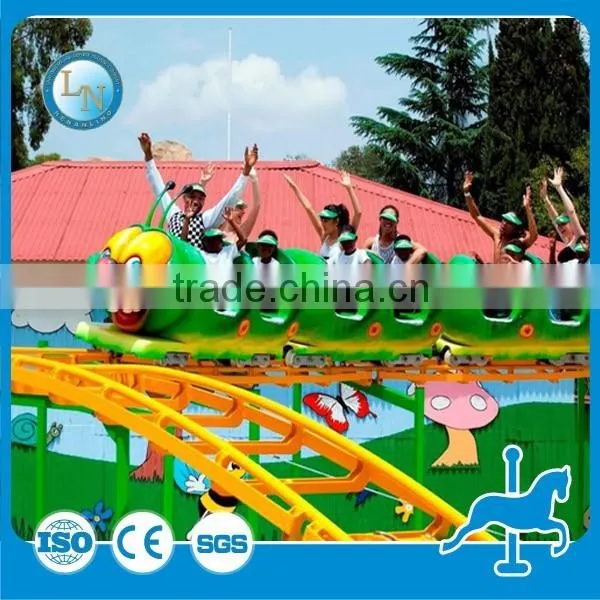 Cheap Fun Park Amusement Mini Caterpillar Roller Coaster photo-4