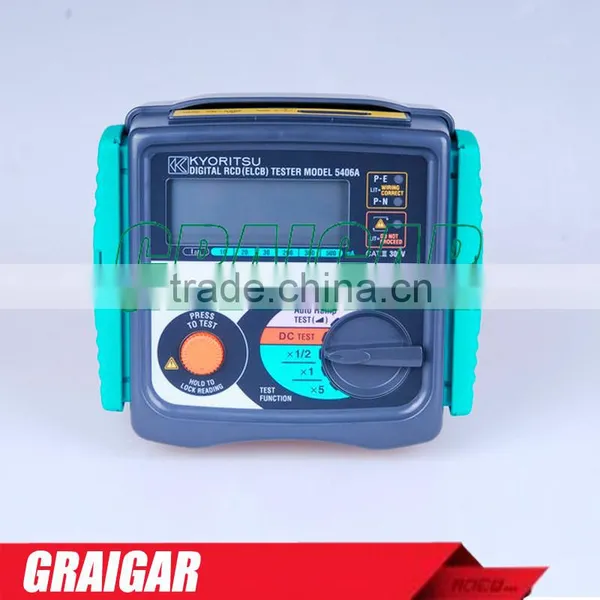 KYORITSU 5406A Digital RCD (ELCB) Testers High Accuracy