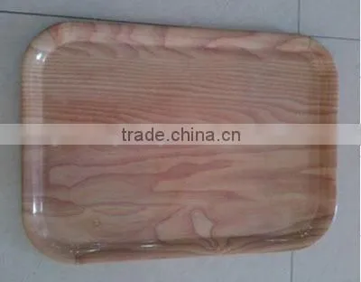 Melamine Rectangular Textured Tidbit Tray
