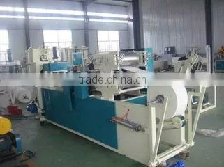 Full Automatic Three Folding Paper Napkin Tissue Paper Embossing and Packaging Machinery photo-3