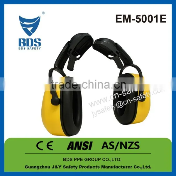 High Quality Sound Proof Headband Industrial Safety Helmet Safety Earmuffs
