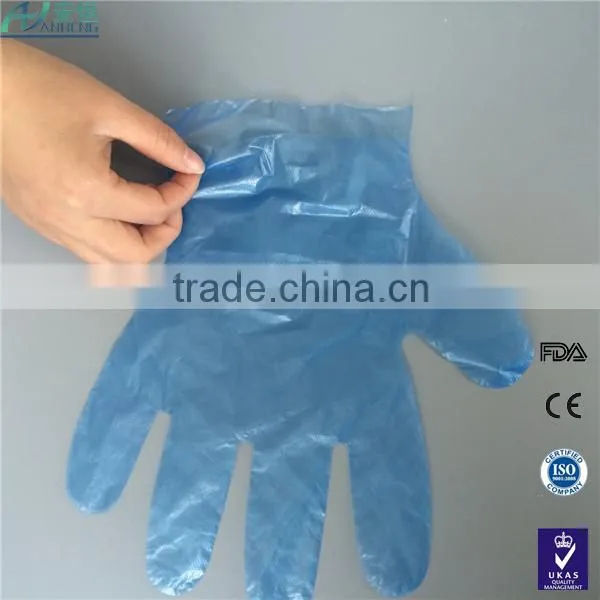 100 x P.E. TRANSPARENT POLY GLOVES (SIZE: M) photo-3