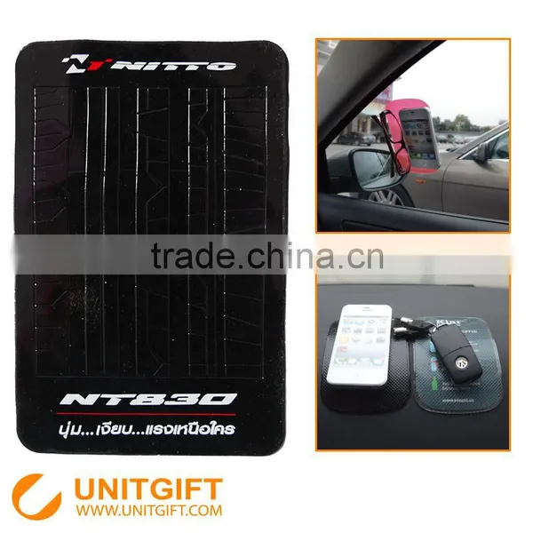 Car Non Slip Mat Custom Print Logo Antislip Mat Sticky Silicone Antislip Mat photo-3