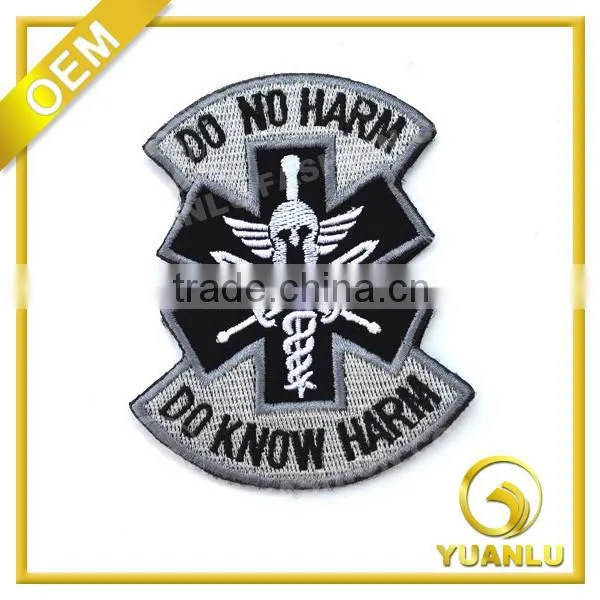 High Quality Computer Embroidery Patches for Men's Coat photo-2
