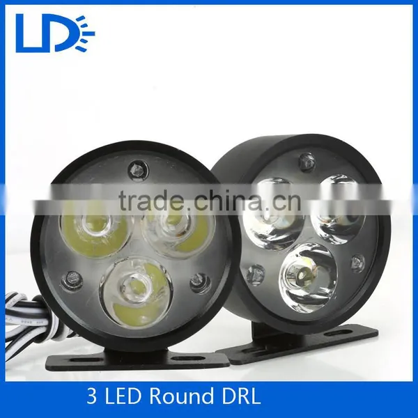 Motercycle DRL LED Truck Backup Lamp Waterproof Universal Car Round Reversing Light photo-2