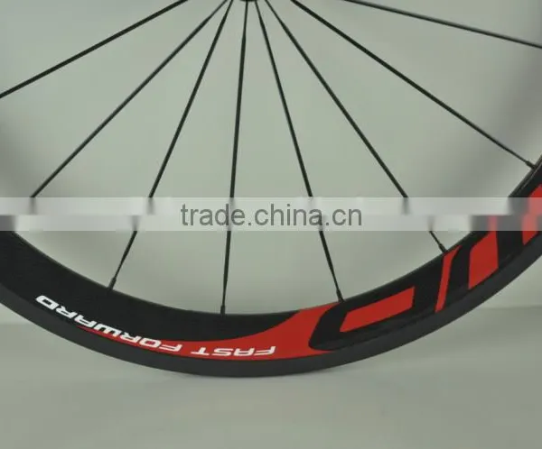 Chinese Carbon Fiber Alloy Road Bicycle Wheels for Sale,50mm Carbon Bicycle Wheels 700c Carbon Road Bike Wheels photo-2