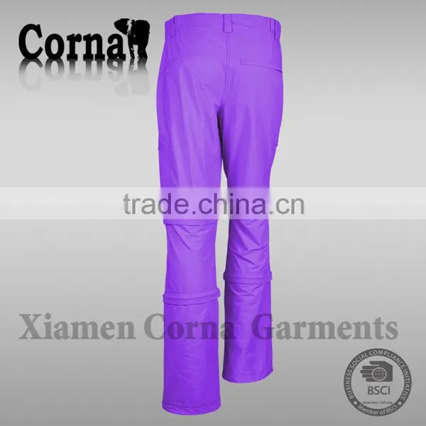Women Polyester Zipper Adjustable Hem 5 Belt Loop and Elastic Band at Waist Harem Pants Jaipur Print Trousers Made in China photo-3