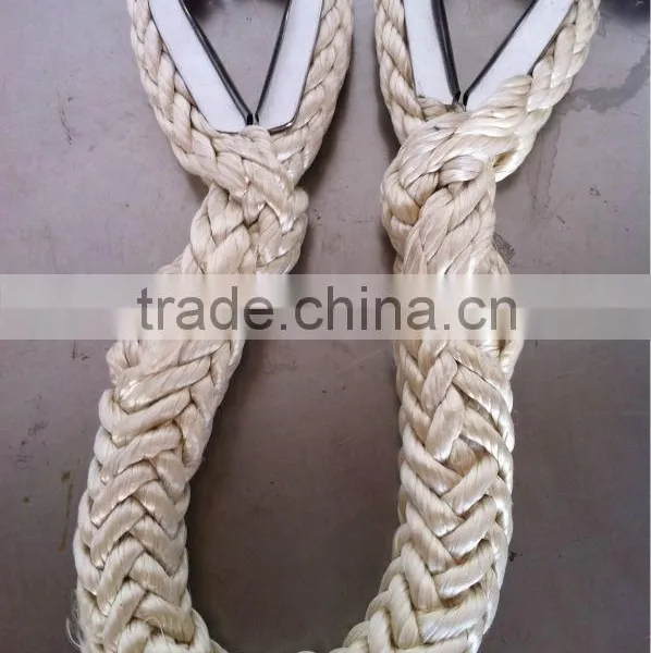 UHMWPE Rope With Capel 0.9 Meters /blue UHMWPE Safety Rope With Capel/Fall Prevention Device photo-3