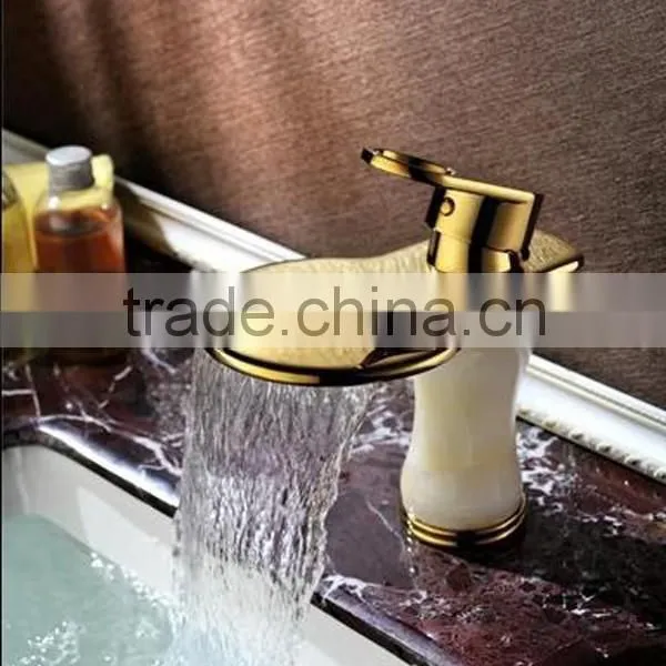 Golden Brass Polish Instant Hot Water Tap Faucet photo-3