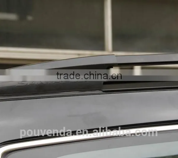 High Quality Aluminium Alloy Roof Rack for 2013+ Hyundai Santafe Roof Rail Auto Accessories From Pouvenda photo-6