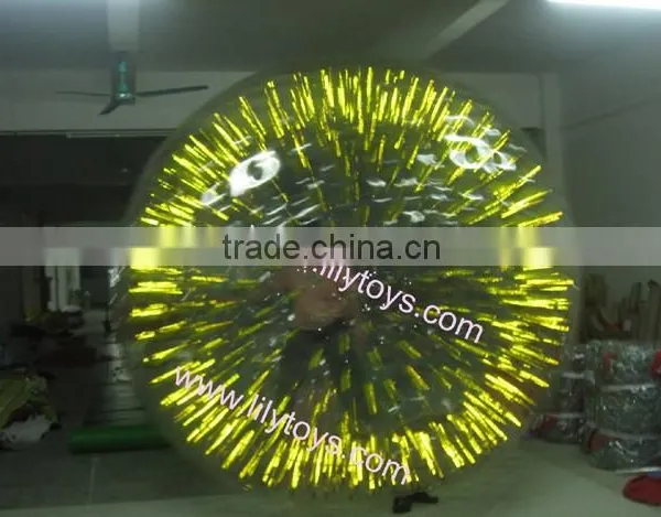 Shining Inflatable Zorb Ball for Sale ,2015 Brand New Human Hamster Ball, Zorb Ball photo-4
