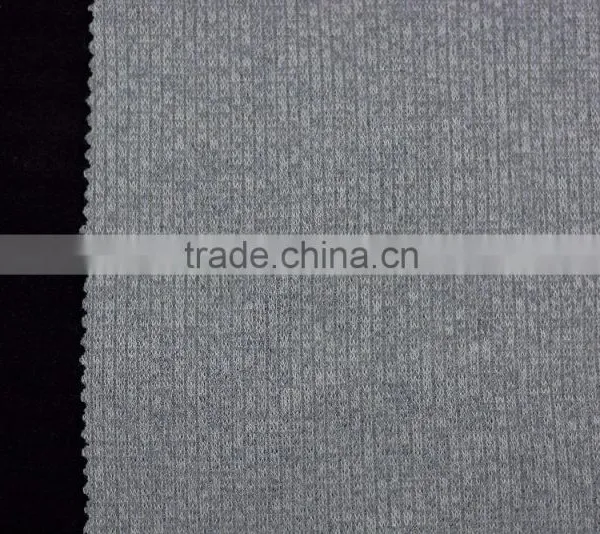 New Products 2016 Yarn Dyed Rib Polyester Fabric Hacci Knit Fabric photo-3