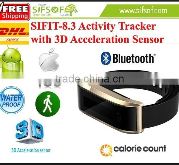 SIFIT-8.3 Activity Tracker With 3D Acceleration Sensor. Smart Bracelet Pedometer. Activity Tracker With 3D Acceleration Sensor.