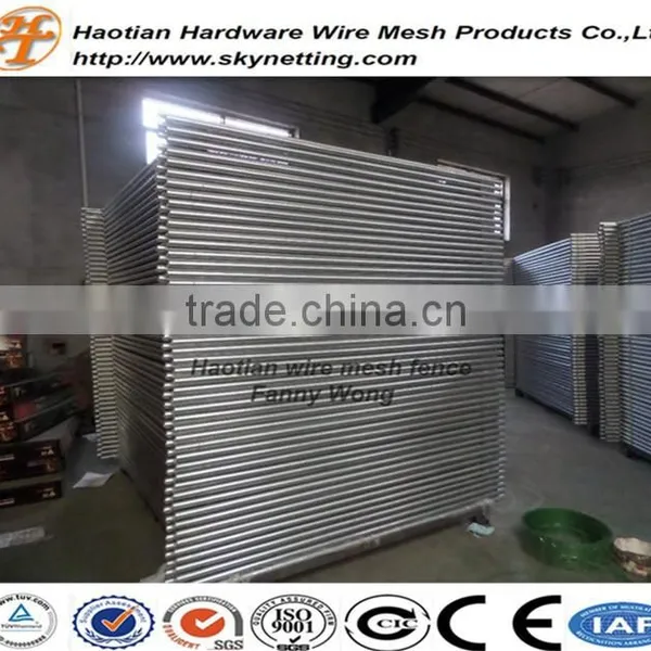 Hot Dipped Galvanized Welded Wire Mesh Australia Temporary Fence Panel Construction Site Fence School Fence With Pipe Frame photo-6