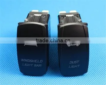 24V Rocker Switches With Light Limit 3 Pin Marine Rocker Switch photo-2