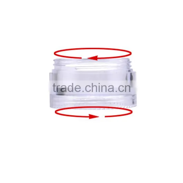 Plastic Clear Cream Jar/5g Cosmetic Cream Jar photo-4