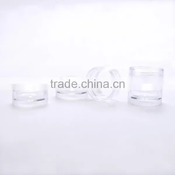 Plastic Clear Cream Jar/5g Cosmetic Cream Jar photo-5