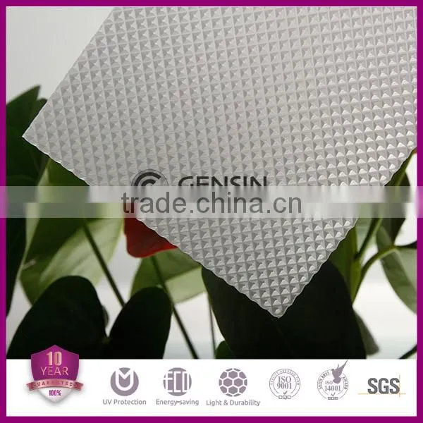 Class A 4mm Diameter Prism Pattern Light Diffusion Polycarbonate Sheet 1220*2440mm photo-2
