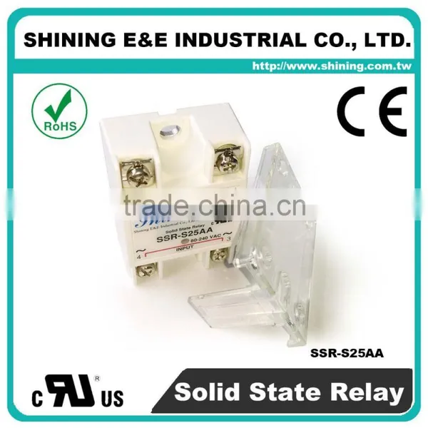 SSR-S25AA AC Electrical 24V SSR Zero Crossing Solid State Relay photo-5