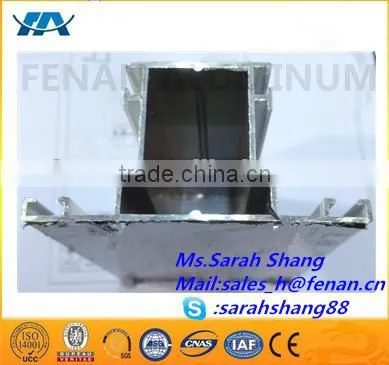 6063 Alloy T-5 White Powder Coating Aluminium Profile for Window Usage Extrusion Profile Film Package photo-4