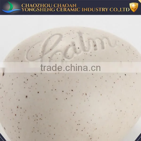 Home Garden Cute Ceramic Home Stone Decoration photo-3