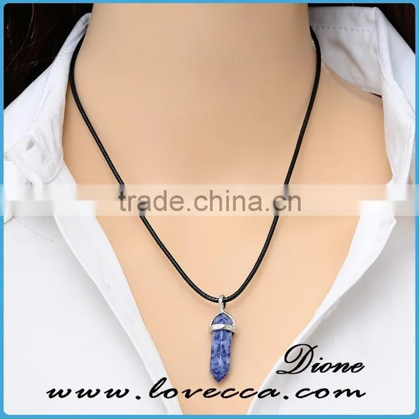 Natural Quartz Crystal Pendant, Druzy Gem Stone Pendant Charms photo-3