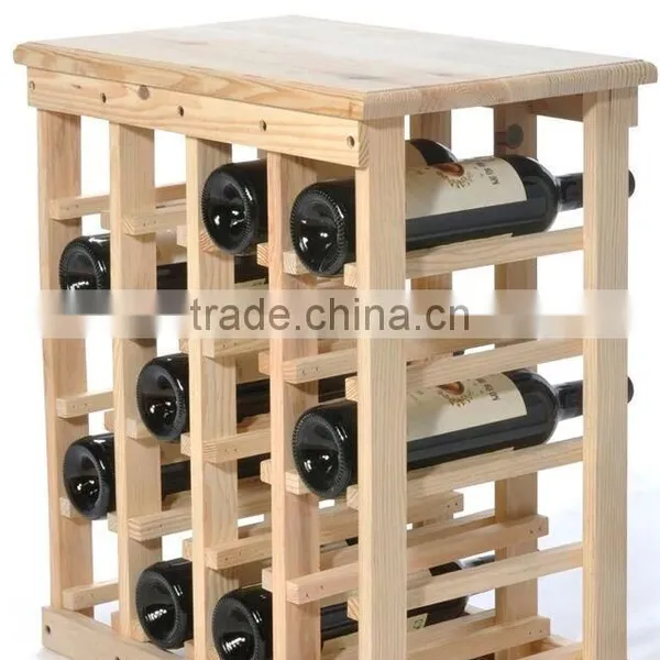 Trade Assurance Supplier Wholesale Leather Handmade Wooden Wine Rack photo-2