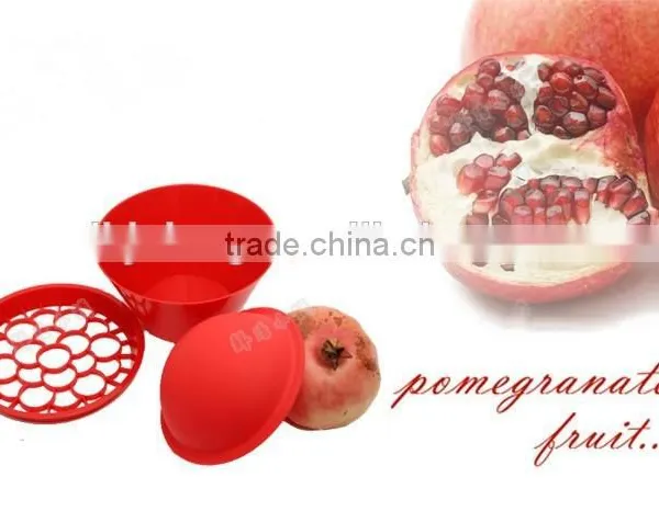 Amazon Hot Sell Product Plastic Silica Gel Cap Creative Pomegranate Peeler photo-2