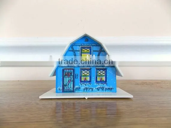 Alpine Vintage Plastic Christmas House photo-2