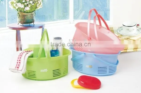 PP Plastic Basket With Handle/Storage Basket/food Basket photo-5