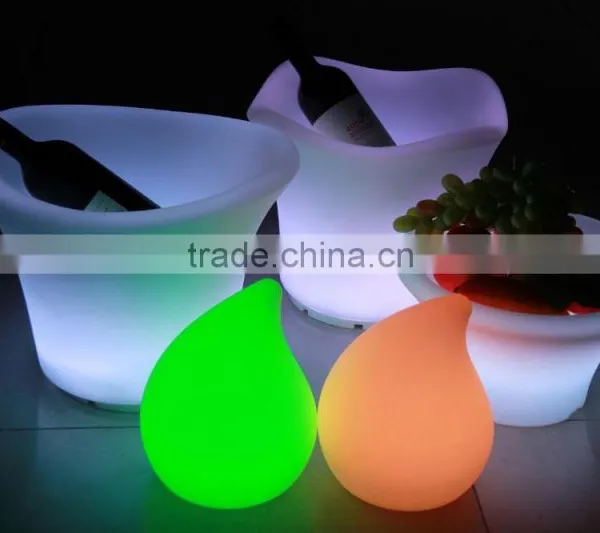 Modern Led Bar Furniture, Led Fruit Pot, Rechargeable Led Ice Bucket photo-5