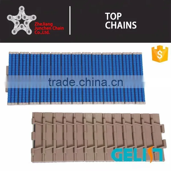 882PRR-TAB Side Flexing Plastic Roller Conveyor Table Top Chain photo-2