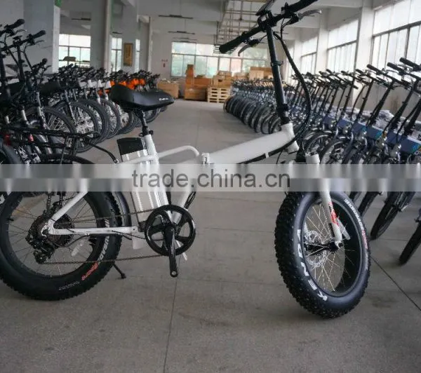 2016 Top Seller High Speed 20 Inches Electric Folding Fat Tire Bike Hasky Bike