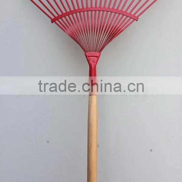 Metal Garden Tool Iron Leaf Rake photo-2