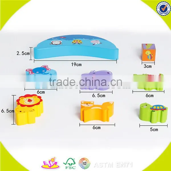 Wholesale Top Sale Wooden Balancing Toy for Kids,Cheap Wooden Balancing Toy,DIY Colorful Wooden Balancing Toy W11F047 photo-6