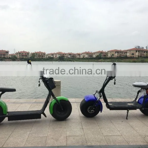 1000w60v Citycoco/seev/woqu Electric Fat Tire Scooter/harley E-scooter/cheap E-scooter photo-5