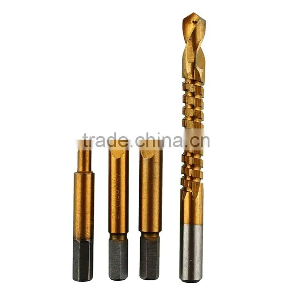 4pcs Damaged Screw Extractor & Milling Drills Set photo-2