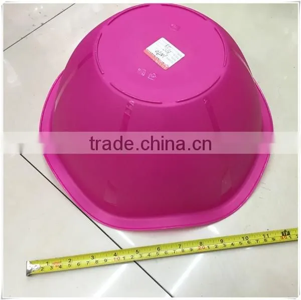 2015 NEW High Quality Cheap Price Round Plastic Salad Bowl 5L Big Size photo-2