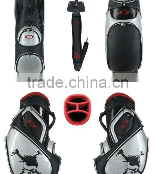 Custom Brand PU Leather Golf Staff Bag photo-4