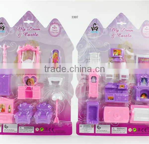 Kids Furniture Toy Plastic Castle Play Set photo-4
