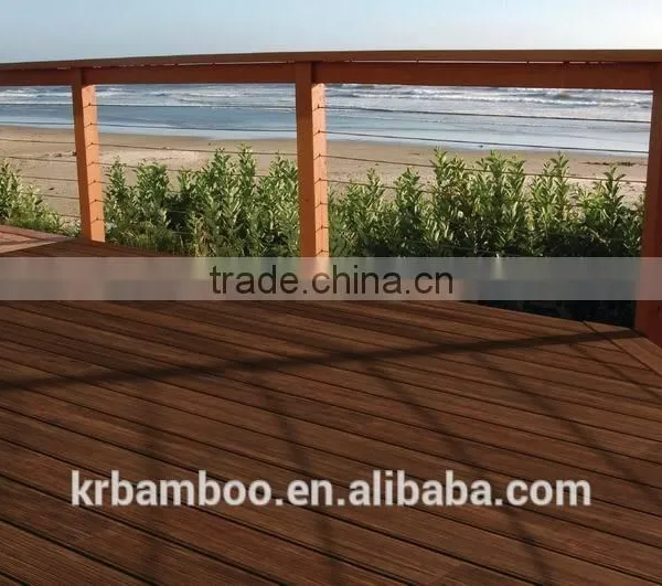 Carbonized Bamboo Decking for Commercial Use Decoration Application photo-2
