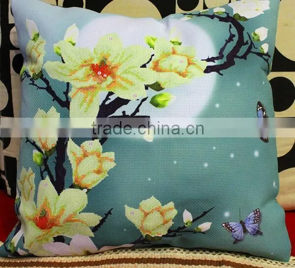 5D Printing Embroidery Stitch Pillowcases/pillowslip/pillow Cover Car photo-3