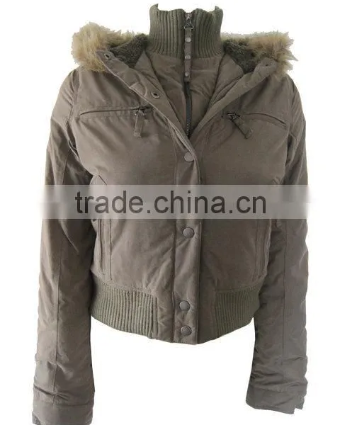 Ladies' Winter PU Slim Fit Basic Jacket Blazer photo-2